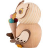 Mini Owl with Ice Cream - 7 cm / 2.8 inch