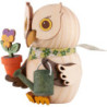 Mini Owl Gardener - 7 cm / 2.8 inch