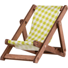 Deckchair for Mini Owls - 8 cm / 3.1 inch
