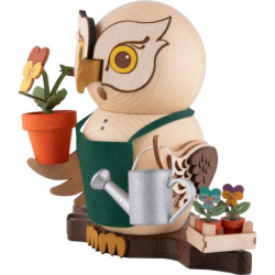 Räuchereule Gärtner - 15 cm