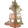 Burgruine für Mini-Eulen und Eulenkinder - 32 cm