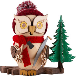 Smoker - Owl Woodsman - 15 cm / 5.9 inch