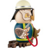 Smoker - Owl Fire Fighter - 15 cm / 5.9 inch