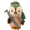 Mini Owl Woodsman - 7 cm / 2.8 inch