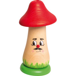 Smoker - Mushroom with Red Hat - 12 cm / 4.7 inch