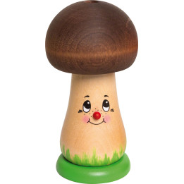Smoker - Mushroom with Brown Hat - 12 cm / 4.7 inch