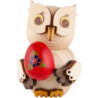 Mini Owl with Easter Egg - 7 cm / 2.8 inch