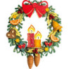 Handicraft Set - Door Wreath - 25 cm / 9.8 inch