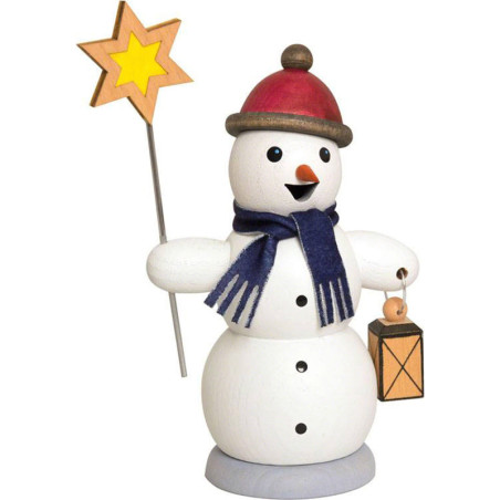 Smoker - Snowman Caroler - 13 cm / 5.1 inch