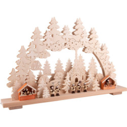 Candle Arch - Christmas Market - 70x42 cm / 28x17 inch