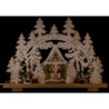 Candle Arch - Angel and Miner - 50x35 cm / 20x14 inch