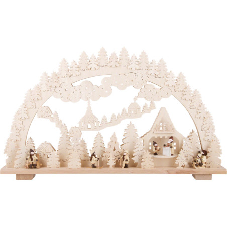 Schwibbogen Winterlandschaft - 70x45 cm