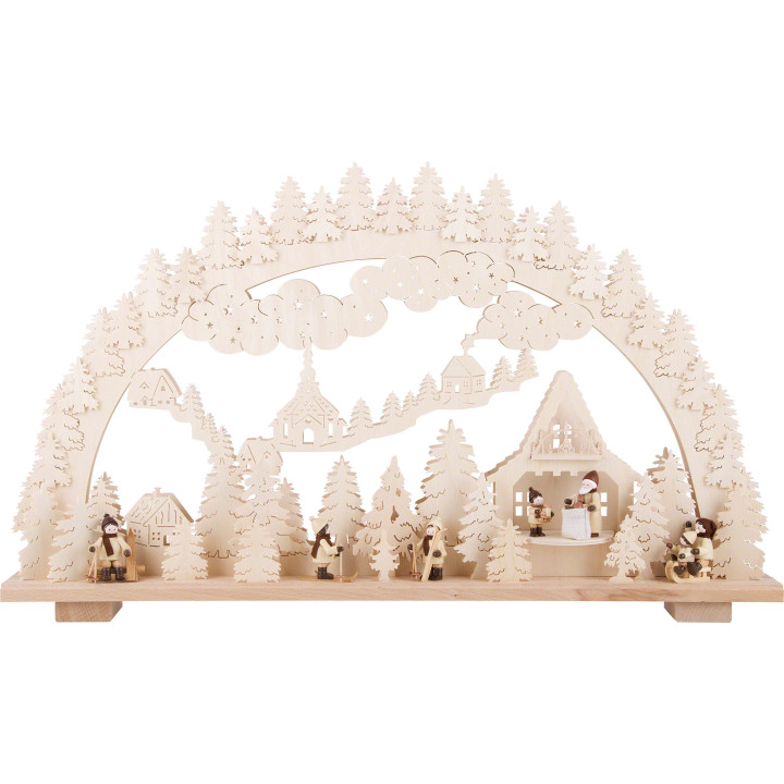 Schwibbogen Winterlandschaft - 70x45 cm