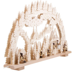 Schwibbogen Winterlandschaft - 70x45 cm