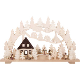 Candle Arch - Forest house - 70x43 cm / 28x17 inch