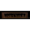 Illuminated Stand for Candle Arches - Forest Hut - 51,5x11,3 cm / 20.3x4.4 inch