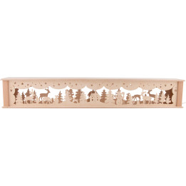 Illuminated Stand for Candle Arches - Lonely Hut - 71,8x11,3 cm / 28.3x4.4 inch