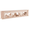 Schwibbogen-Unterbau Winterwald - 51,5x11,3 cm