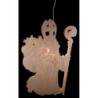 Fensterbild Nikolaus - 25 cm