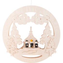 Window Picture - Carolers - 32 cm / 12.6 inch