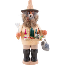 Räuchermännchen Weinhändler - 26 cm
