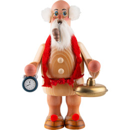 Räuchermännchen Opa mit Wärmflasche - 26 cm