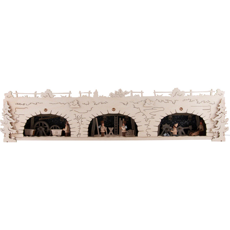 Illuminated Stand - In the Mine - 73x16 cm / 28.7x6.3 inch