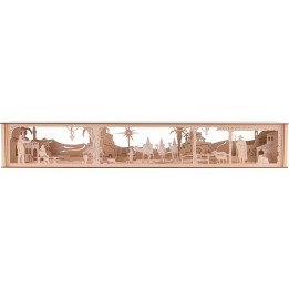 Schwibbogen-Unterbau "Bethlehem" - 67x10 cm