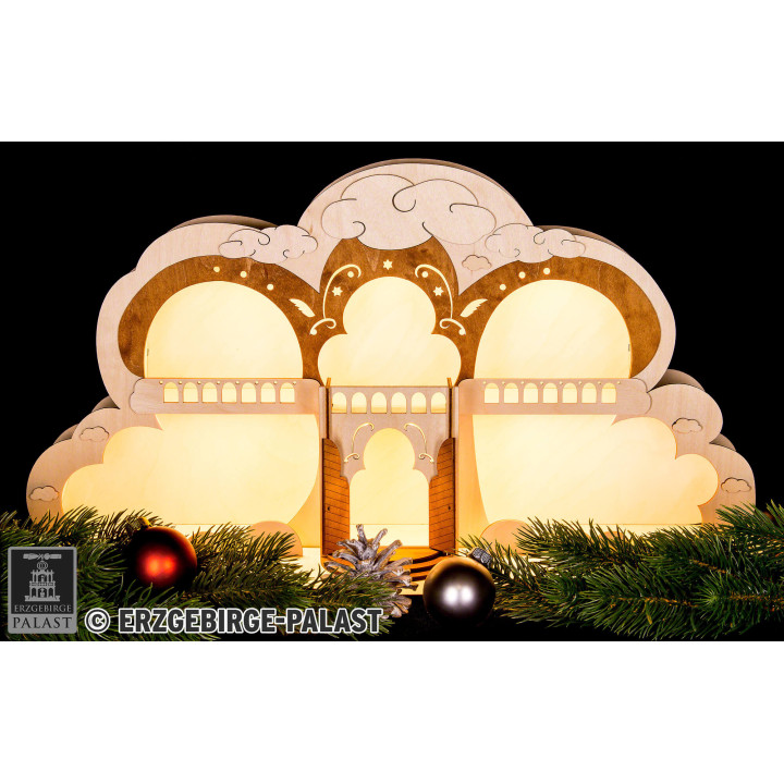 Angel House - 55x27 cm / 22x10.7 inch