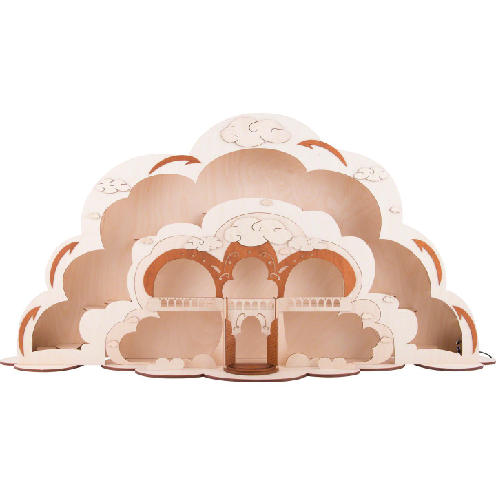 Angel House Extension - 90x45 cm / 35x15.7 inch