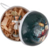 Weihnachtskugeln Dezembernächte - 3er-Set - 10 cm
