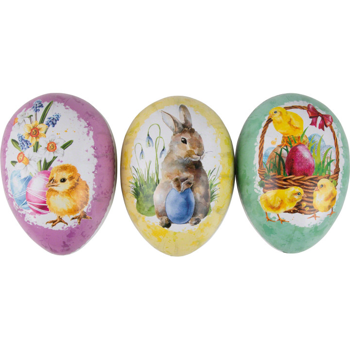 Ostereier Osterfest - 3er-Set - 18 cm