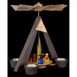 1-Tier Pyramid - Angels Colored - 29 cm / 11.2 inch