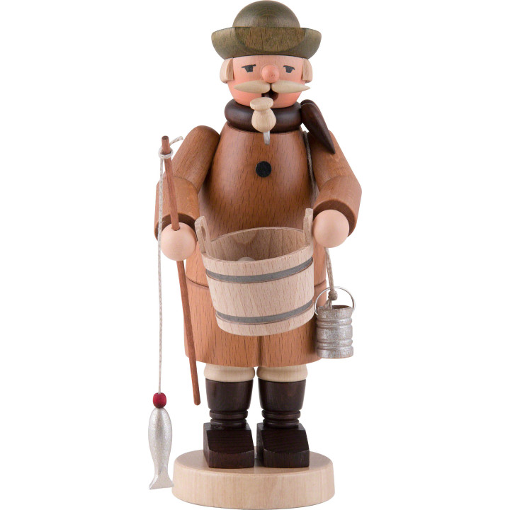 Räuchermännchen Angler - 20cm