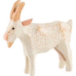 Ziege weiß - 4 cm