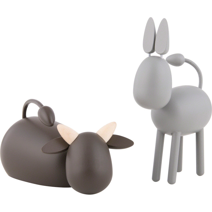 Ox and Donkey - KAVEX-Nativity - 12 cm / 5 inch