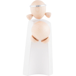 Mädchen mit Ball - natur/weiß - KAVEX-Krippe - 11,5 cm