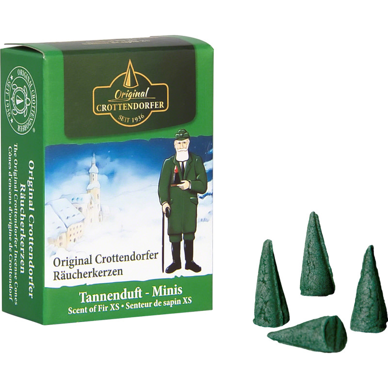 Crottendorfer Incense Cones Scent of Fir - Miniature