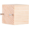 Cube with 2 Nails - 4 cm - 1.5 inch