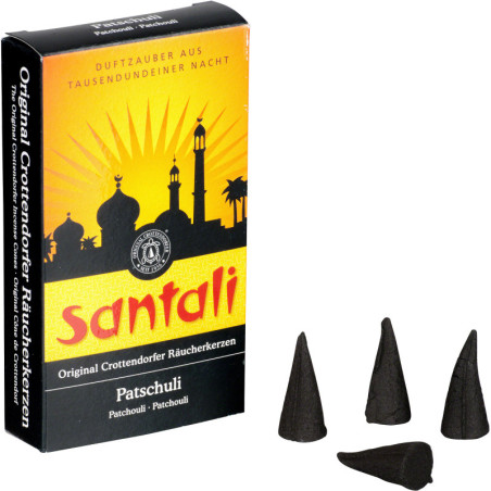 Crottendorfer Incense Cones - Santali Patchouli