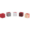 Presents with Ribbon - 5 pieces - Mixed Colors - 2,5 cm / 1 inch