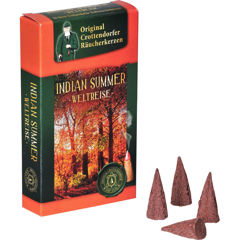 Crottendorfer Räucherkerzen - Weltreise - Indian Summer