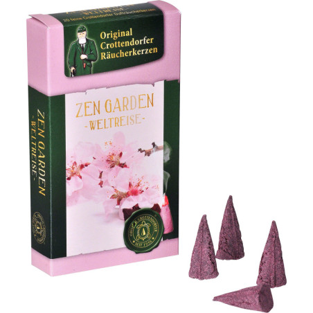 Crottendorfer Räucherkerzen - Weltreise - Zen Garden