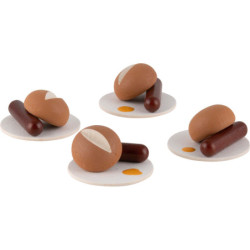 Barbecue place settings - Set of 4 - 1,8 cm / 0.7 inch