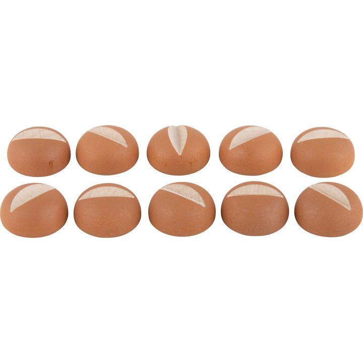 Brötchen - 10er Set - 1,2 cm