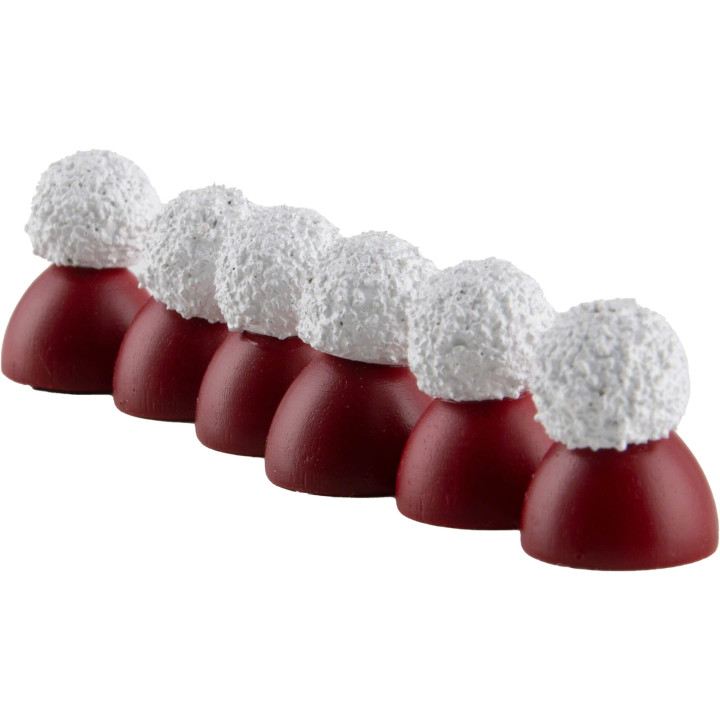 Pointed Hats SANTA C. - 6 Pieces - 2 cm / 0.8 inch