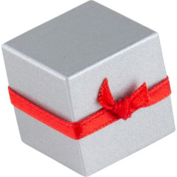 Päckchen - silber - 2 cm