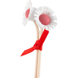 Blumenstrauß mit 2 Blüten - 6 cm