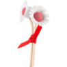 Bouquet of 2 Flowers - 6 cm / 2.4 inch