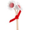 Bouquet of 2 Flowers - 6 cm / 2.4 inch